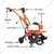 Neptune NC-62 Heavy Duty 2 Stroke 62 CC Power Tiller/Cultivator for Agriculture and Garden Use