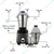 Commercial Mixer Grinder 2500W Motor with 3 SS Jar