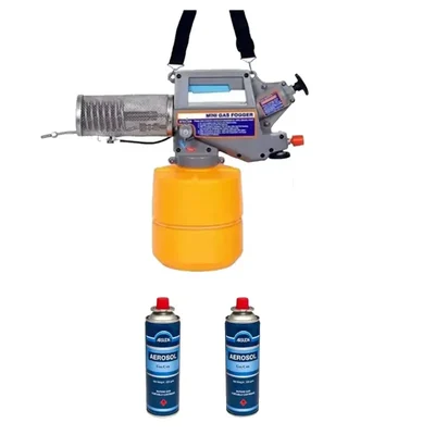 ARBUDA 2L Torpedo - Mosquito Fogger Machine With Set of 2 Butane Aerosol Gas Can