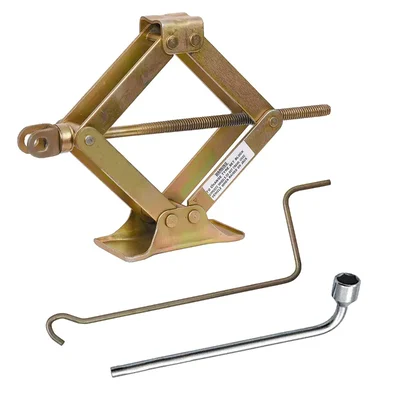 Motrika 1 Ton Scissor Jack With 19 mm Spanner Pana For Hatchback Cars - Maximum Lifting Height 279 mm