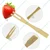 350 Pcs, 3 Inch Disposable Wooden Fruit Fork Sets for Snacks, Appetizers, and Desserts