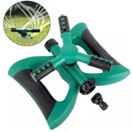 OUTO Garden Sprinkler 360° Rotation Automatic 3 Arm Rotating Water Sprinklers 1 L Hose-end Sprayer (Pack of 1)