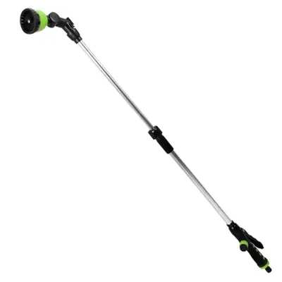 OUTO Telescopic Watering Wand 180° Adjustable Nozzle Spray for Lawns Garden Plants 1 L Hose-end Sprayer (Pack of 1)