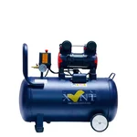 XLNT 50 Liter With 1.5HP Motor, 130LPM Air Flow Rate Oil-Free Air Compressor, 2800 RPM (XTOFC17050)