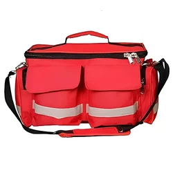 PAHAL Multi-Function Large, Portable & Waterproof Medical kit bag (Red)