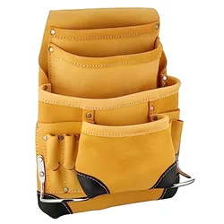 PAHAL Tool Belt Leather Apron with suspender for Men & Women (yellow)