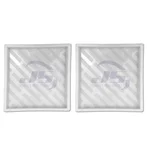 JS DESIGNER  Plastic RETI Chequered Tile Mould (12 x 12 Inch) (Pack Of 2)