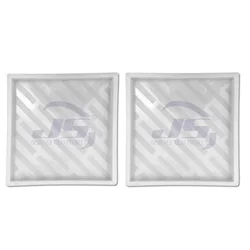JS DESIGNER  Plastic RETI Chequered Tile Mould (12 x 12 Inch) (Pack Of 2)