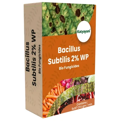 Katyayani Bacillus Subtilis 2% WP Advanced Powder Bio-Fungicide For Controlling Diseases and Natural Plant Protection (Quantity-1 kg)