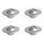 Premium Quality 4 Pieces 40 Kg Ball Transfer Caster Wheel