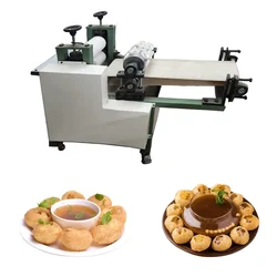  Semi-Automatic Stainless Steel Pani Puri Making Machine with 0.5 HP Motor