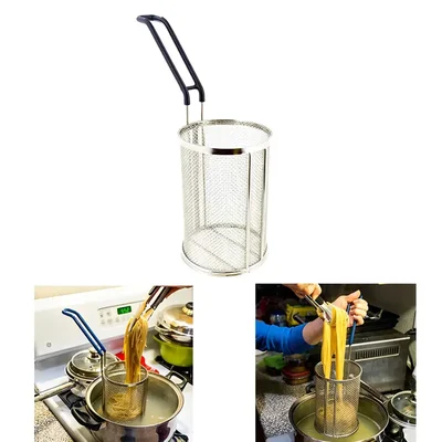 Premium Quality Pasta and Noodles Strainer, SS Body