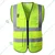 Payuh 130 GSM Pack of 10 Jumbo Reflective Safety Vest/Jacket With 2" Reflective Tape, 1 Pen Holder