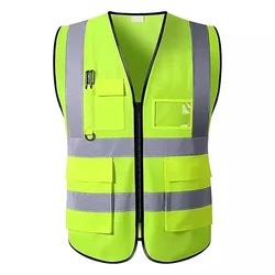 Payuh Jumbo Reflective Safety Vest/Jacket With 2" Reflective Tape, 130 GSM, 1 Pen Holder