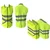 Payuh Classic Pack of 15 Reflective Safety Vest/Jacket With 2" Reflective Tape, 180 GSM, With Collar