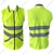 Payuh Classic Pack of 5 Reflective Safety Vest/Jacket With 2" Reflective Tape, 180 GSM, With Collar