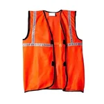 Payuh Economy Reflective Safety Vest/Jacket With 1" Reflective Tape, 60 GSM
