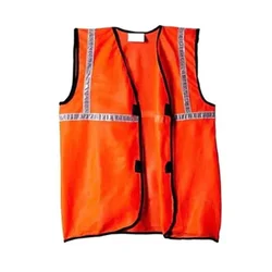 Payuh Economy Reflective Safety Vest/Jacket With 1" Reflective Tape, 60 GSM(Pack-1)
