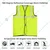 Payuh Regular Reflective Safety Vest/Jacket With 2" Reflective Tape, 45 GSM(Pack-1 Pcs )
