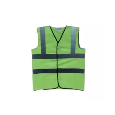 Payuh Reflective Safety Vest/Jacket With 2" Reflective Tape, 180 GSM, With V Neck(Pack-1)