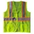 Safe Zone Executive Reflective Safety Vest/Jacket With 3" Reflective Tape, 120 GSM, 1 ID Pocket(Pack-1)