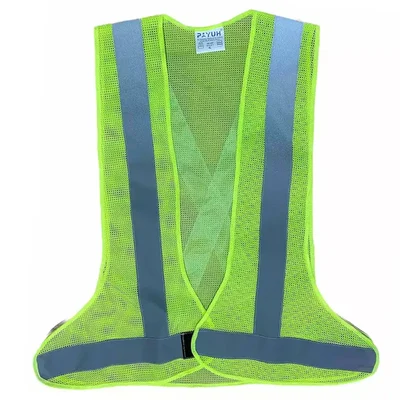 Payuh 3 Side Open Reflective Safety Vest/Jacket With 2" Reflective Tape, 90 GSM(Pack-1)