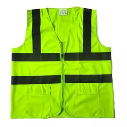 Payuh Ultra Reflective Safety Vest/Jacket With 2" Reflective Tape, 90 GSM(Pack-1)