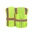 Payuh Sigma High Visibility Reflective Safety Vest/Jacket With 3" Reflective Tape, With Flap Pockets(Pack-1)