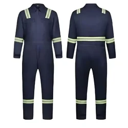 Payuh Galaxy Reflective Coverall Bolier Suit/Dangri with 100% Cotton Twill Fabric