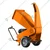 Petrol Operated 4 Stroke 7 Hp 208cc Tree Branch Chipper, Agricultural Waste Crusher, Wood Crusher & Leaf Grinding Machine