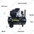 Pilot 60L Tank, 3.5 HP Motor Direct Driven Air Compressor (PL-60)