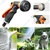 Falcon Plastic 8-Pattern Water Gun (Micro Hand Sprinkler) for Gardening