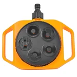 INGCO HPS33061, 3/4 Inch 5 in 1 Plastic Hose End Turret Sprinkler
