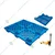 Made In India Plastic Pallets, Grid surface stackable Nine Legs