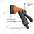Falcon Plastic 8-Pattern Water Gun (Micro Hand Sprinkler) for Gardening