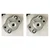 Easy starter pulley (Plastic paw) (2 Pieces), For 2 Stroke 26 CC (32F) Petrol Hedge Trimmer- HT707