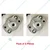 Easy starter pulley (Plastic paw) (2 Pieces), For 2 Stroke 26 CC (32F) Petrol Hedge Trimmer- HT707
