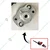 Easy starter pulley (Plastic paw) (2 Pieces), For 2 Stroke 26 CC (32F) Petrol Hedge Trimmer- HT707