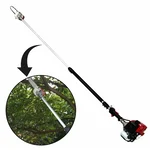 Falcon Telescopic Pole Pruner Saw With 12 Inch(30.48 cm) Cutting Bar , 2 Stroke and 25.4 cc
