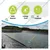 ZN GLOBAL NATION 300 Micron HDPE Geomembrane 24 x 50 feet Pond Liner Sheet for Water Retention