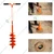 Redbuild Hand Held Post-Hole Digger with 6-inch Diameter for Dairy Farmers, Electricians, and Nursery Workers