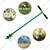 Redbuild Handheld Earth Auger Drill - 3 Inch Diameter Post Hole Digger with Non-Slip T-Handle for Tree Planting