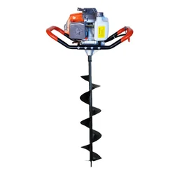 SPEAR  63 cc 2 Stroke Earth Auger / Post Hole Digger Machine With 6 Inch Bit