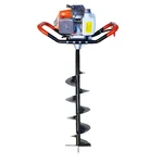 SPEAR  63 cc 2 Stroke Earth Auger / Post Hole Digger Machine With 8 Inch Bit
