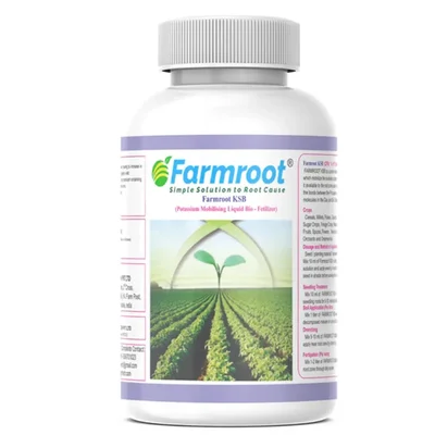 FARMROOT Potassium Solubilizing Bacteria (KSB) Bio Fertilizers | 1 Liter