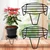 Heavy Duty Black Round Plant Stand, Galvanised Metal Gamla Support Rack, For Home, Garden & Balcony Decoration(Pack-Pack of 2)