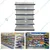 Premium Quality 6 Shelves (7 x 3 Feet) Display Rack - Add on Unit, Set of 2