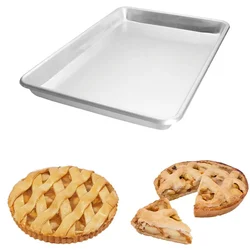 Premium Quality Alloy Steel Baking Tray (Size-10x14x1 inch)