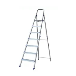 Premium Quality Aluminium 7 Step Foldable Ladder for Home Use