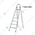 Premium Quality Aluminium 7 Step Foldable Ladder for Home Use
